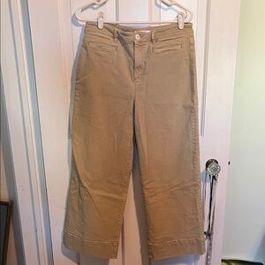 LOFT Women's Flare Jeans in Tan